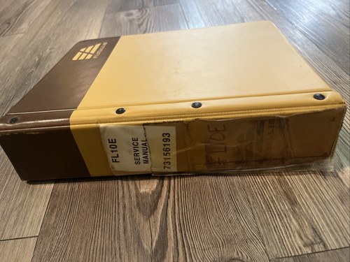 Fiat Allis FL10E CRAWLER TRACK LOADER SERVICE SHOP REPAIR MANUAL T/S GUIDE set - Picture 2 of 6