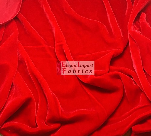 SILK RAYON VELVET SOLID FABRIC 45”W COSTUMES, APPAREL,UPHOLSTERY 43COLOR BY YARD - Picture 68 of 68