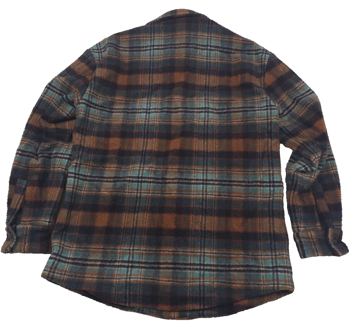 $980 Winnie New York Wool Blend Check Shirt Jacket Made in