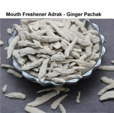 Mouth Freshener Adrak Ginger Pachak Indian Special Adrak Mukhwas 250gm 8.8 OZ .