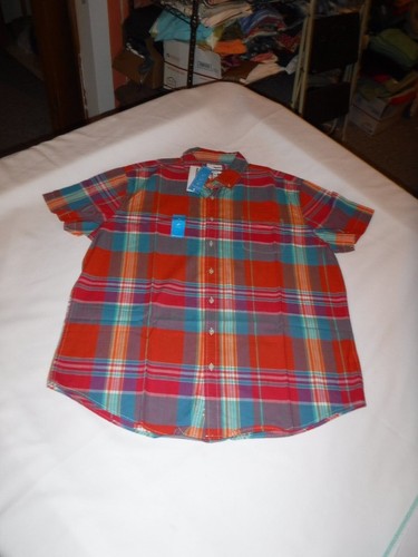 Short Sleeve Button front Men's Shirts Sonoma,XXL,XL,L,M,S,Multi Color & Solid N - Picture 92 of 302