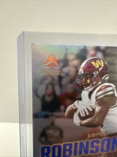 2024 Panini Luminance Lot Of 3 Brian Robinson Jr. Numbered (5/10; /100; /150) - Picture 19 of 23