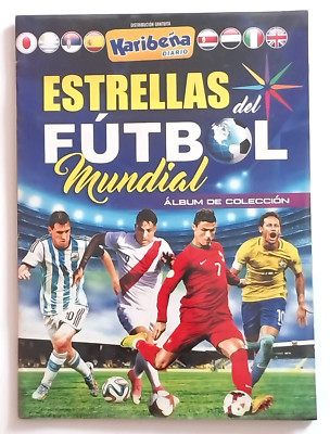 WORLD FOOTBALL STARS 2018 by KARIBEÑA - Album Complete 100% Peru