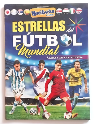 WORLD FOOTBALL STARS 2018 by KARIBEÑA - Album Complete 100% Peru