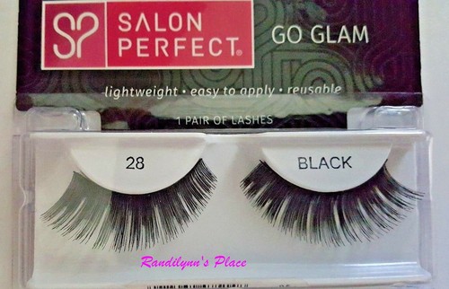 Pestañas completamente negras reutilizables Salon Perfect #28 - Imagen 4 de 5