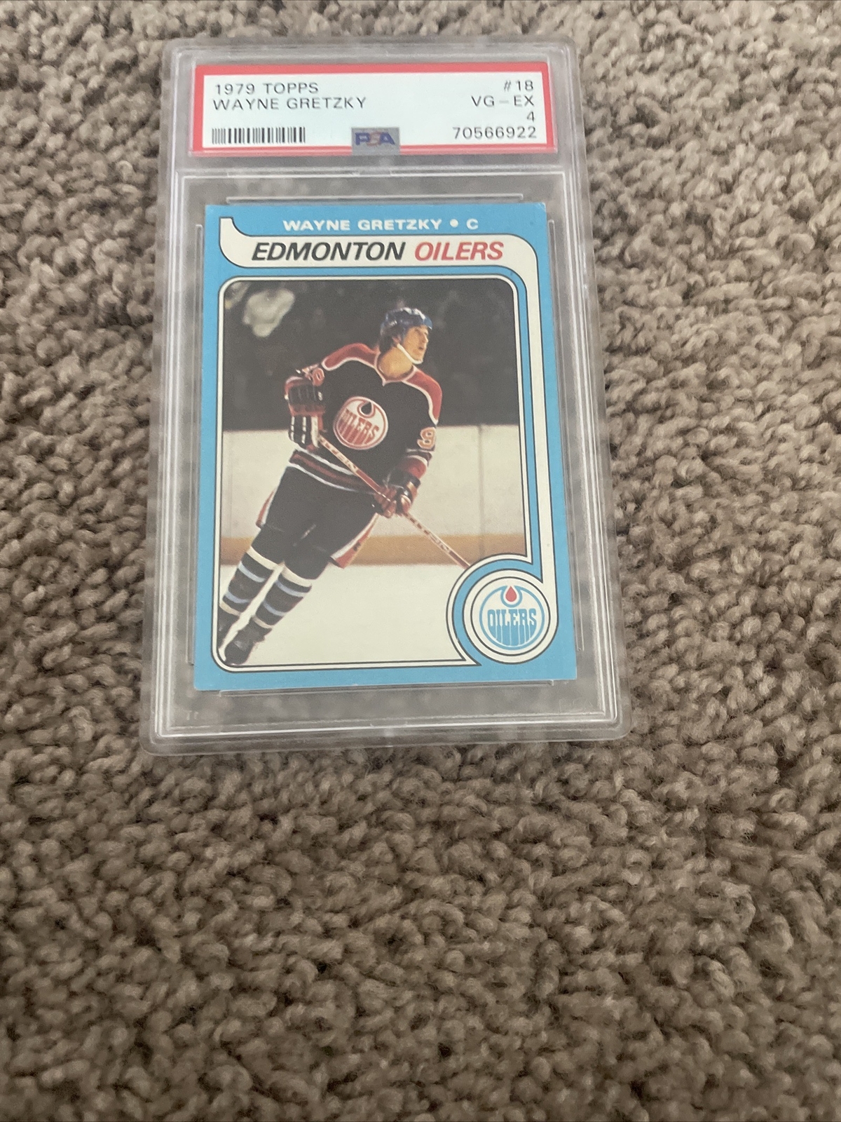 1979 Topps Wayne Gretzky Rookie Card #18 PSA 4 High End ! - Picture 5 of 6