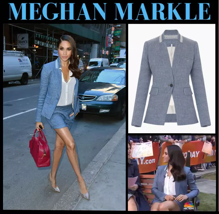 Veronica beard chambray best sale blazer