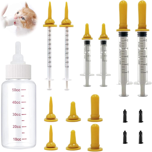Aufzuchtflasche Haustier Hund Katze Kapsel Tablette Pillendose Druckknopf Pillen - Bild 8 von 12