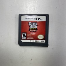 Guitar Hero: On Tour Decades (Nintendo DS, 2008) Cartridge Only *TESTED*