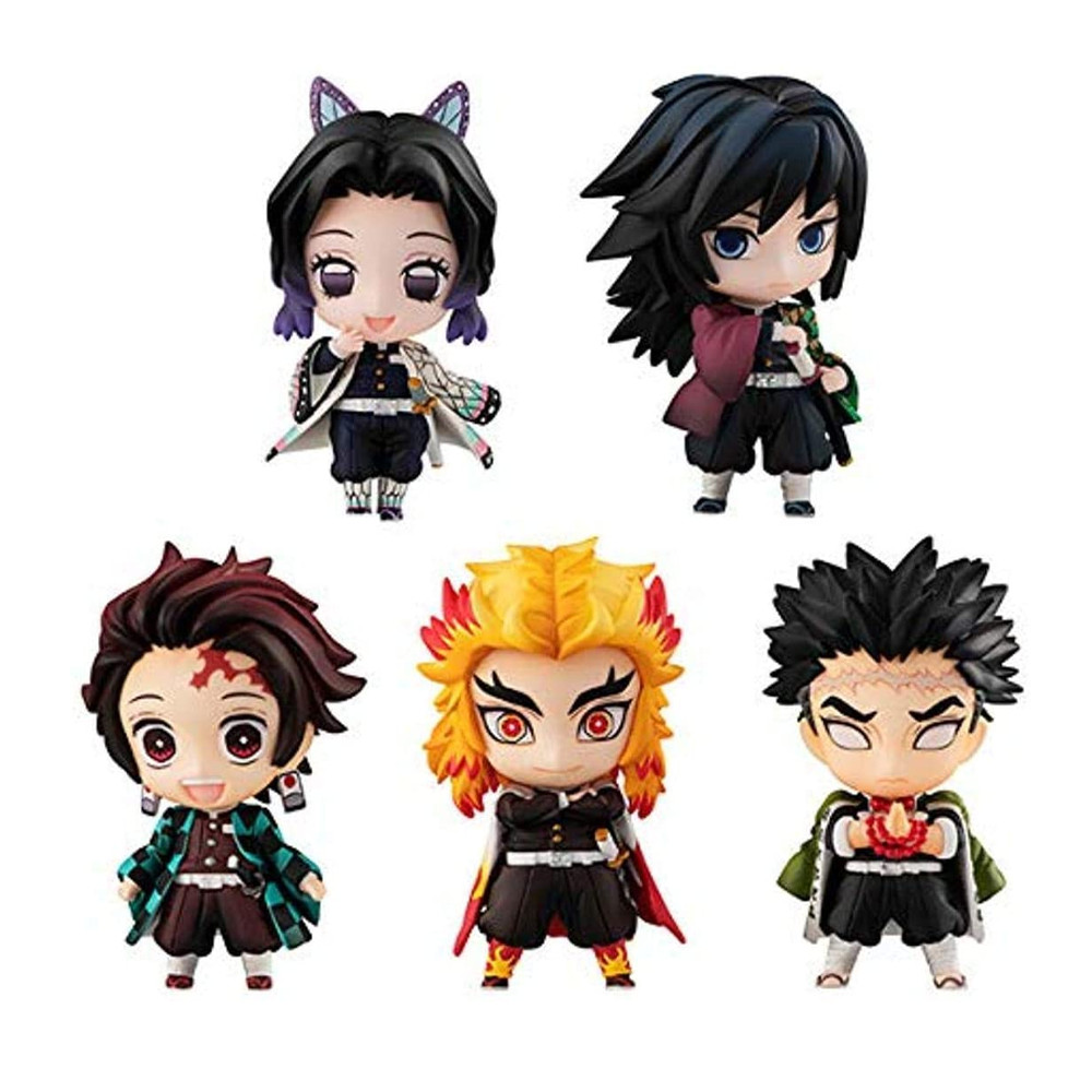 Megahouse: Demon Slayer: Kimetsu no Yaiba - Tanjiro and the Hashiras Mascot Set