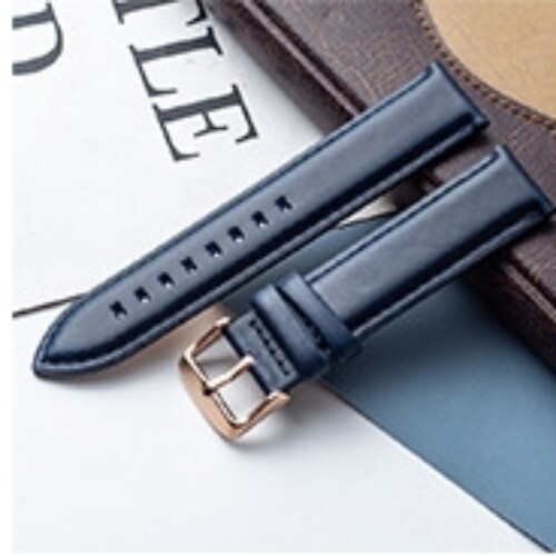 Correa de reloj de cuero genuino de alta calidad 12-22 mm pulsera universal - Imagen 18 de 26