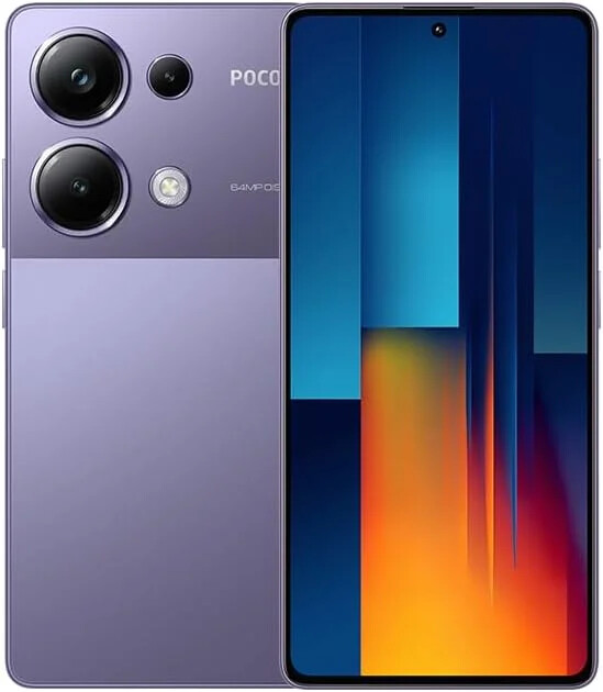 Poco m6 pro パープル Xiaomi POCO M6 Pro Android Cell Phone (Purple, 8GB+256GB
