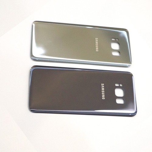 D'origine Samsung Galaxy S8 Plus revêtement arrière 3D Verre Batterie Cas - Picture 4 of 11