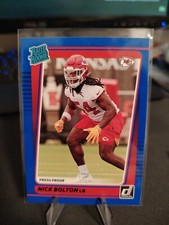 Panini Donruss 2021 Blue Rated Rookie Nick Bolton Rc