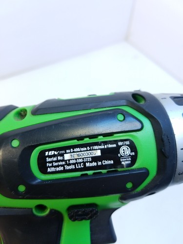 Kawasaki 18V Drill 691755 battery for parts - Picture 5 of 6