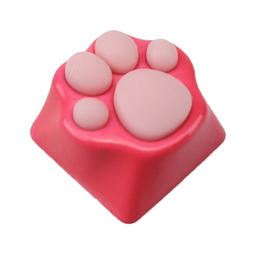 for Cherry MX Switches Silicone Cartoon Artisan for Cat Paw Keycap Paw 1 P - Photo 3/9