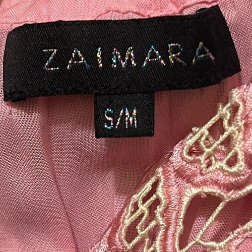 Zaimara Kleid himmlisch bestickt Knopf Maxi S M - Bild 13 von 15