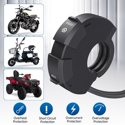 QC3.0 Motorcycle Handlebar USB Phone Tablet Camera GPS Fast Charger Adapter - 第 6/19 張圖片