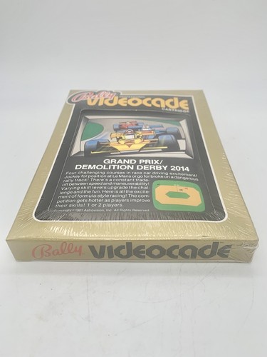 Bally Professional Videocade Grand Prix/ Demolition Derby New Sealed (damaged) - Picture 5 of 5