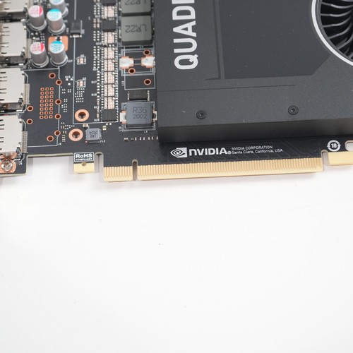 Dell/Nvidia Quadro P2200 5GB GDDR5X PCIe 4xDisplay Port Video Card 2G8WC-Exc - Picture 2 of 5