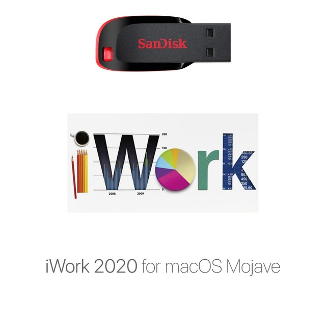 iWork 2020 (Pages Numbers and Keynote) for macOS Mojave USB installer. iWork 2020 (Pages Numbers and Keynote) for macOS Mojave USB installer.