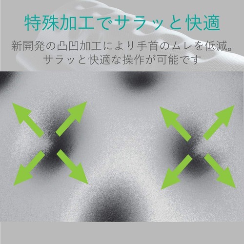 Elecom distributed, ventilation wrist rest fatigue reduction 'comfy' short - Picture 2 of 4