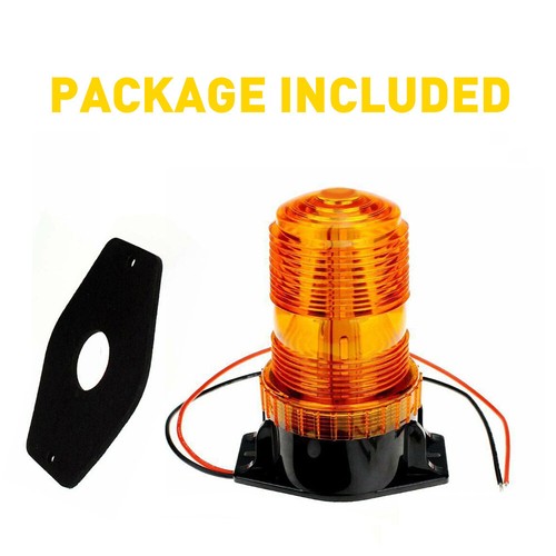 1-4x Emergency Warning strobe lights 30 LED Amber Beacon Flashing Forklift Truck - Picture 9 of 16