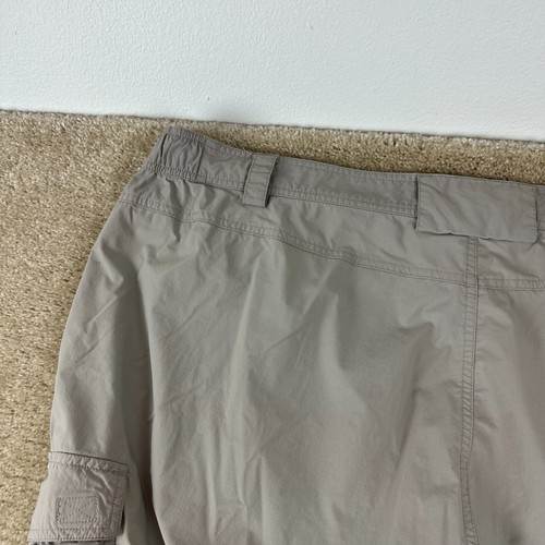 Duluth Trading Co men pants 48x30 No Fly Zone Khaki Convertible Insect repellent - Picture 13 of 19