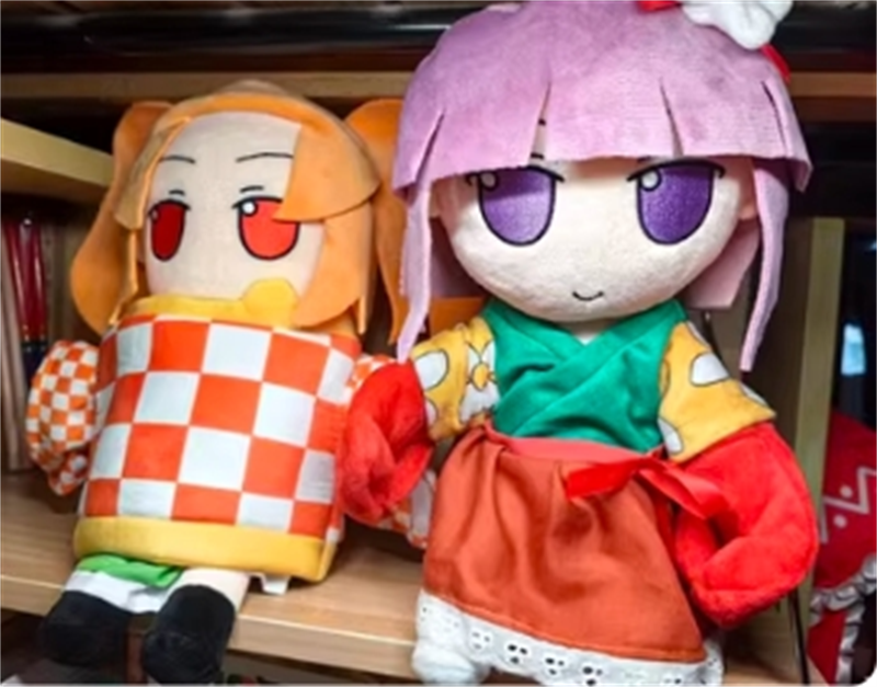Touhou Project Motoori Kosuzu & Hieda no Akyuu Fumo Plush