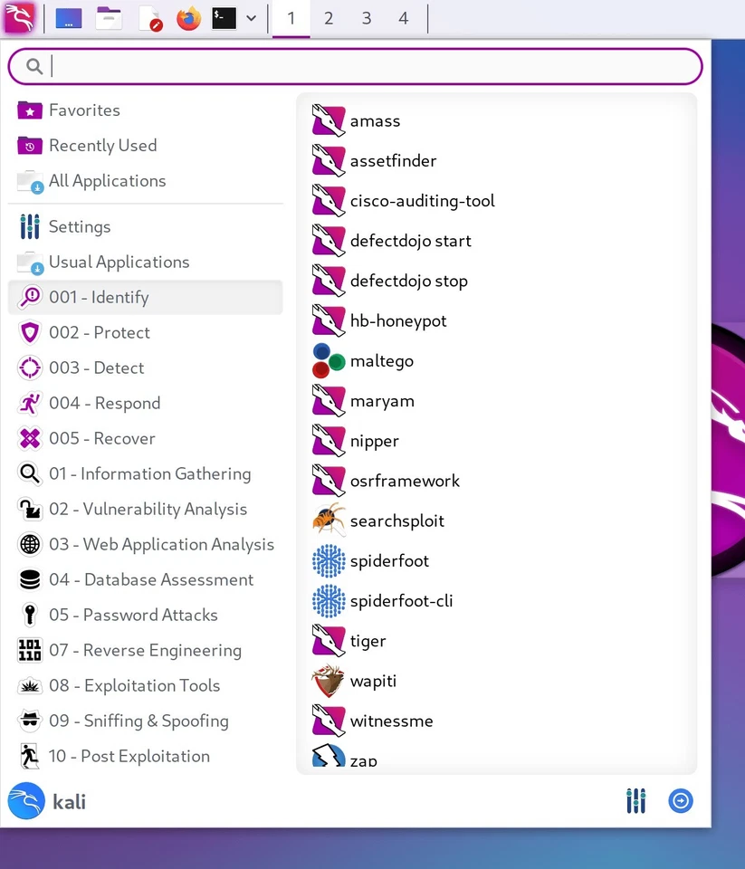 Kali Purple 2023.1 Hacking Linux OS, 32GB USB 3, Pentesting, Seguridad Defensiva Foto 2 de 3