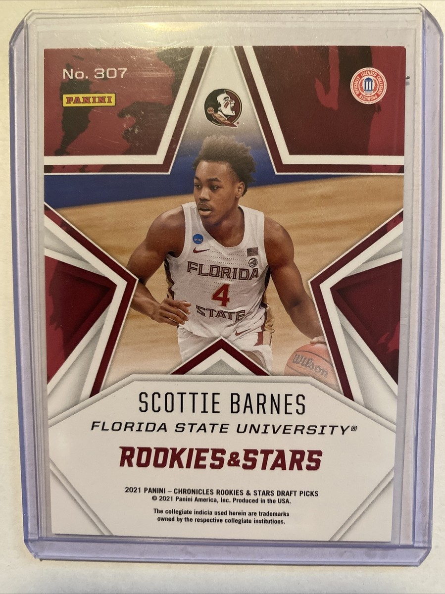 Scottie Barnes Rookies and Stars Panini No 307 | eBay