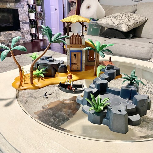 PLAYMOBIL 3938 PIRATE LAGOON ALMOST COMPLETE - Picture 4 of 7