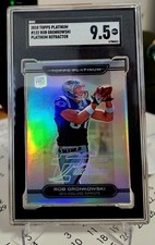 2010 Topps Platinum Refractor #122 Rob Gronkowski SGC 9.5