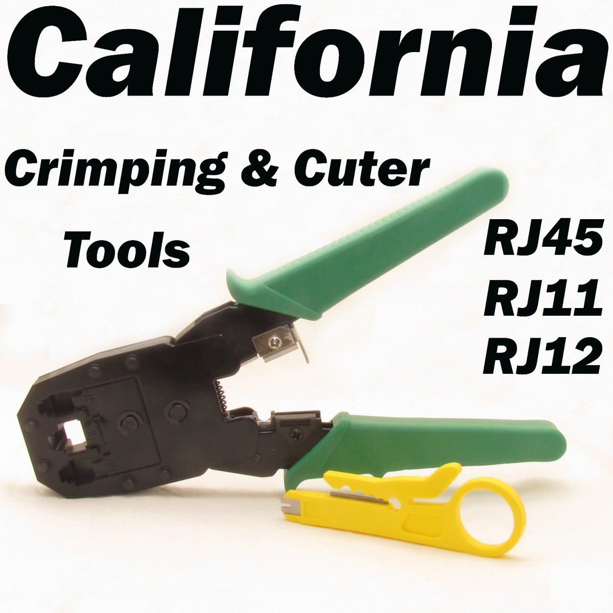 RJ45 RJ11 Network Crimping Tool Kit Cable Crimp Crimper LAN Wire Stripper Cutter RJ45 RJ11 Network Crimping Tool Kit Cable Crimp Crimper LAN Wire Stripper Cutter