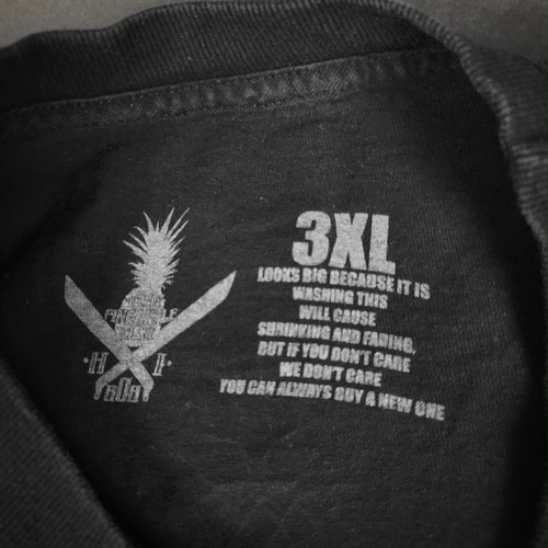 Farmers Market Pineapple Clan Black Warriors Forever Street Fighter T Shirt 3XL - Picture 6 of 9