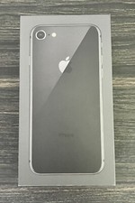 Apple iPhone 8 Space Gray 64gb Retail Empty Box With Earbuds Good Condition