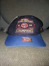 Vintage San Francisco 49ers NFC Champions 1994 New Era Snapback Hat NWT