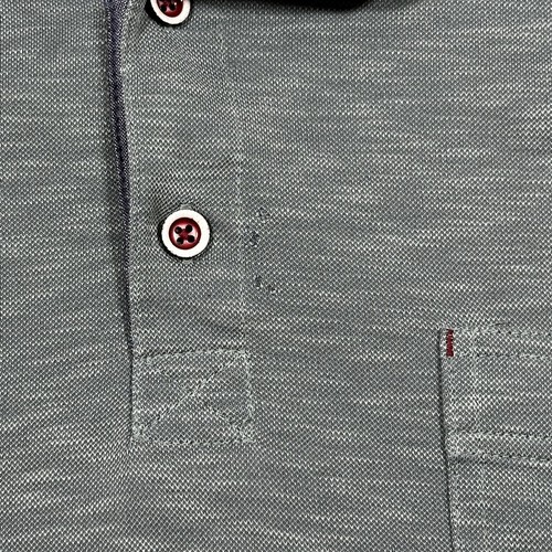 Original Weatherproof Vintage Mens Polo Size Medium Green Golf Cotton Stretch - Picture 2 of 7