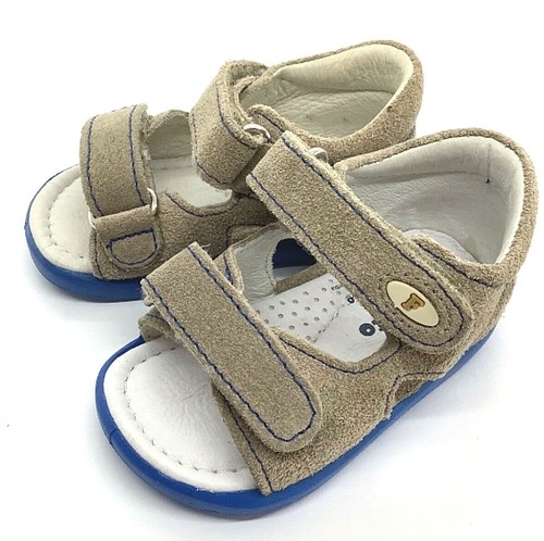 Falcotto Baby Sandale Wildleder Open Toe USA 3 - Bild 1 von 5