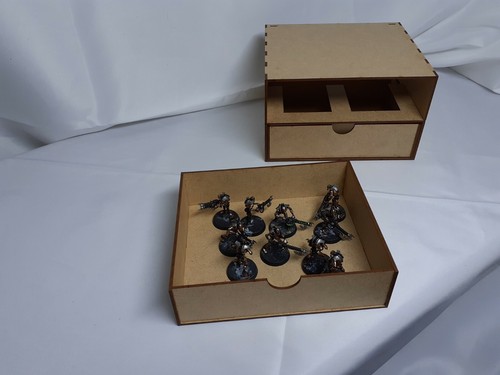 Gemälde Vallejo Aufbewahrung Aufbewahrung 2 Schubladen Farbenregal Wargames 40k GW - Bild 4 von 6