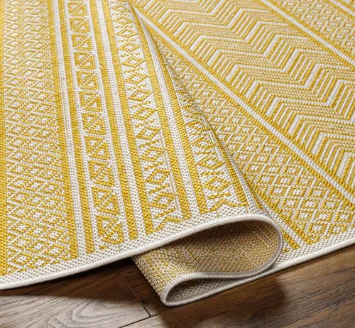 Area Rugs Antibes Global Saffron/Beige Area Rug - Picture 4 of 15