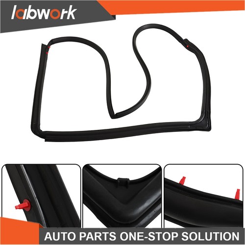 Labwork Front Door Weatherstrip Seal For 2007-2018 Jeep Wrangler LH RH Kit Pair - Picture 8 of 15