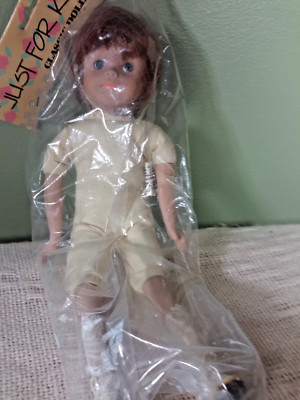 Vintage Just for Keeps Classic Doll to Dress 13''  New 