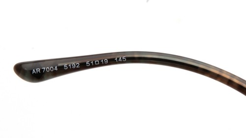 NEW GIORGIO ARMANI AR 7004 5192 Green Havana EYEGLASSES 51-19-145mm B44 Italy - Picture 10 of 10