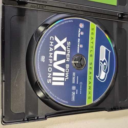 Brandneu NFL Seattle Seahawks Super Bowl XLVIII Champions (DVD, 2014) GEBRAUCHT - Bild 4 von 5