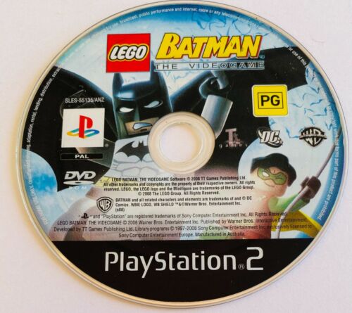 LEGO BATMAN Sony Playstation 2 PS2 Complete PAL Video Game FREE POST B - Picture 5 of 7