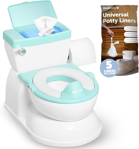 Real Feel Potty with Wipes Storage, Transition Seat & Disposable Liners - Realis - Picture 11 of 12