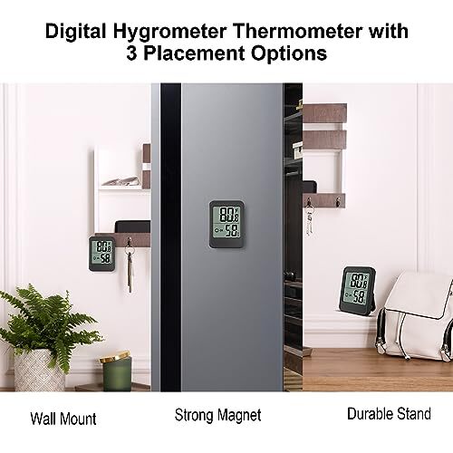 TEMNIO Digital Hygrometer Indoor Thermometer Hygrometer Room Thermometer and - Picture 5 of 6