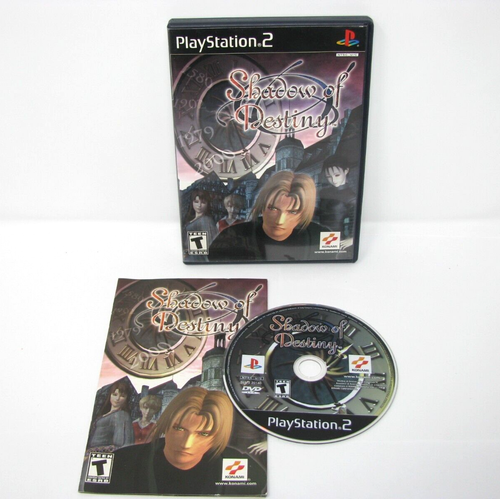 Shadow of Destiny PS2 (PlayStation 2) TESTED Manual Registration Card Included