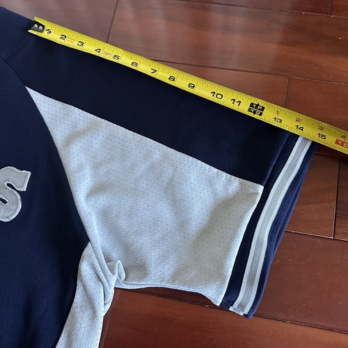 Vintage Dallas Cowboys Baseball Jersey Size Xl Majestic - Made In The USA - Picture 11 of 11